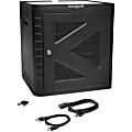 Kensington Charge & Sync Cabinet, Universal Tablet - Tabletop - Black 1 thumbnail image