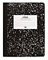 Office Depot® Composition Book, 9 3/4" x 7 1/2", College Ruled, 80 Pages (40 Sheets), Black/White 1 thumbnail image