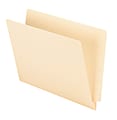 Office Depot® Brand 2-Ply End-Tab Folders, Straight-Cut Tabs, Letter Size, Manila, Box Of 100 1 thumbnail image