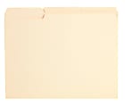 Office Depot® Brand Reinforced File Folders, 1/3-Cut Tabs, Letter Size, Manila, Box Of 100