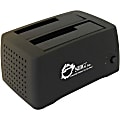 SIIG Cool Dual SATA to USB 2.0 Docking Station - 3.5" - 1/3H Hot-swappable - External 1 thumbnail image