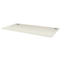 HON® Voi Collection 24"D Rectangular Worksurface, White