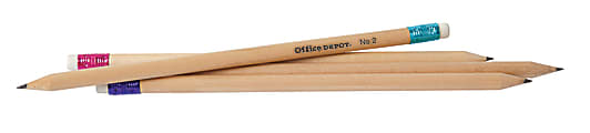 Office Depot® No. 2 Natural Wood Pencils, Pack Of 96 1 thumbnail image