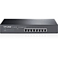 TP-LINK TL-SG1008 8-Port 10/100/1000Mbps Gigabit 13-inch Rackmountable Switch, 16Gbps Capacity - 8 Ports - 8 x RJ-45 - 10/100/1000Base-T - Rack-mountable, Desktop"