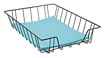 Office Depot® Brand Deep Letter-Size Wire Desk Tray, Black 1 thumbnail image