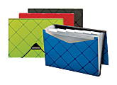 OfficeMax Expanding File, 7-Pocket, Letter Size, Assorted Colors 1 thumbnail image