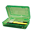 Advantus Gem Pencil Storage Box 2 12 x 8 12 x 5 12 Clear - Office Depot