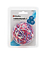OfficeMax Rubber Band Balls, Pink, Purple and White 1 thumbnail image