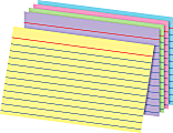 Office Depot® Brand Index Cards, 4" x 6", Rainbow, Pack Of 100 1 thumbnail image