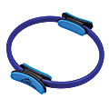 Black Mountain Products Pilates Dual-Grip Fitness Toning Ring, 15"H x 16"W x 3"D, Blue