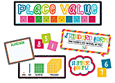 Carson-Dellosa School Pop Place Value Mini Bulletin Board Set, Multicolor, Grades K-3