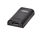 Kensington VU4000D USB 3.0 to DisplayPort 4K Video Adapter - 1 x DisplayPort 1.2 Digital Audio/Video - Female - 1 x USB 3.0 Type A - Female - 3840 x 2160 Supported 1 thumbnail image