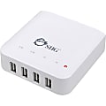 SIIG 6.2A USB Power Adapter - 4-Port (White)