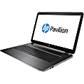 HP Pavilion 17-f100 17-f140nr 17.3" Touchscreen LCD Notebook - Intel Core i3 i3-4005U Dual-core (2 Core) 1.70 GHz - 6 GB DDR3L SDRAM - 500 GB HDD - Windows 8.1 - 1600 x 900 - Natural Silver, Ash Silver