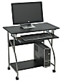 OfficeMax Computer Cart, Black 1 thumbnail image