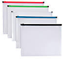 Office Depot® Brand Poly Zip Envelope, Letter Size