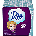 Puffs® Ultra Soft™ Facial Tissue, 2-Ply, Box of 56 Tissues