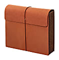 Office Depot® Brand Paper Tyvek Extra-Wide Wallets,, 1 Pocket, Expansion 5-1/4", 8 1/2" x 11", Letter, Brown, Pack of 2 1 thumbnail image