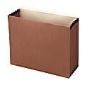 Office Depot® Brand Heavy-Duty File Pockets, 5-1/4" Expansion, Letter Size, Brown, Box Of 5 1 thumbnail image