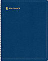 AT-A-GLANCE® 30% Recycled 13-Month Weekly Appointment Book, 8 1/4" x 10 7/8", Blue, January 2014-January 2015