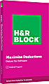 H&R Block Deluxe 2020 Tax Software 1 thumbnail image