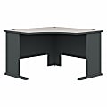 Bush Business Furniture Office Advantage 48"W Corner Desk, Slate/White Spectrum, Standard Delivery 1 thumbnail image