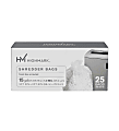 Highmark™ Large Shredder Bags, 15 Gallon, Clear, Box Of 25 Bags 1 thumbnail image