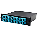 AddOn Cassette for 3-Bay Patch Panel, 2 MPO In, 24 LC Duplex Out, Multi-mode Duplex OM3 - 100% compatible and guaranteed to work