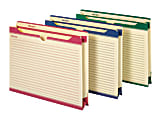 Office Depot® Brand Notes Jackets, 2" Expansion, Letter Size, Assorted Colors, Pack Of 8 Jackets 1 thumbnail image