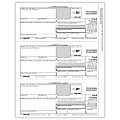 ComplyRight™ 1099-NEC Tax Forms, 3-Up, Recipient Copy B, Laser, 8-1/2" x 11", Pack Of 150 Forms