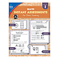 Carson-Dellosa Instant Assessments For Data Tracking Math Resource Book, Grade 1