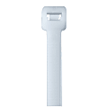 Partners Brand Nylon Cable Ties, 120 Lb, 13", Natural, Pack Of 100 1 thumbnail image