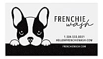 Custom 1-Color Raised Print Business Cards, 1-Side, 3-1/2" x 2", Standard White, Pack Of 250 Cards  1 thumbnail image