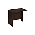 Bush Business Furniture Series C Components Return Bridge, 36"W, Mocha Cherry, Standard Delivery 1 thumbnail image