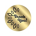 Custom Printed 1-Color Foil Stamped Labels And Stickers, 2" Round Circle, Box of 500 1 thumbnail image