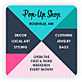 Full-Color Custom Printed Labels and Stickers, Square, 2" x 2", Roll Of 125