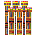 TREND Bolder Borders, 2-3/4” x 35-3/4', Kente Cloth, Pack Of 6 Borders 1 thumbnail image