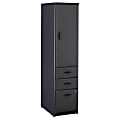 Bush Business Furniture Office Advantage Vertical Storage Locker, Slate, Standard Delivery