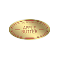 Custom Printed 1-Color Foil Stamped Labels And Stickers, 1-1/4" x 2-1/2" Oval, Box of 500 1 thumbnail image