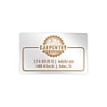Custom Printed 1-Color Foil Stamped Labels And Stickers, 1" x 2" Rectangle, Box of 500 1 thumbnail image