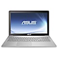 Asus N550JK-DS71T 15.6" Touchscreen LCD Notebook - Intel Core i7 (4th Gen) i7-4700HQ Quad-core (4 Core) 2.40 GHz - 8 GB DDR3L SDRAM - 1 TB HDD - Windows 8.1 64-bit - 1920 x 1080 - In-plane Switching (IPS) Technology - Dark Gray 1 thumbnail image