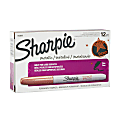 Sharpie® Metallic Permanent Markers, Fine Point, Bronze Ink, Pack Of 12 1 thumbnail image