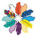 Barker Creek® Accents, Double-Sided, Bohemian Feathers, Pack Of 36 1 thumbnail image