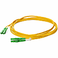 AddOn 1m LC OS1 Yellow Patch Cable - Patch cable - LC/APC single-mode (M) to LC/APC single-mode (M) - ADDALCALC1M9SMF 1 thumbnail image