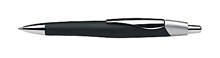 Stride Schneider Pulse Pro Retractable Ballpoint Pen, Medium Point, 0.8 mm, Black Barrel, Black Ink, Pack Of 10 1 thumbnail image