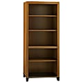 Bush Furniture Achieve Bookcase, Warm Oak, Standard Delivery