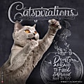 Willow Creek Press Animals Monthly Wall Calendar, 12" x 12", Catspirations, January to December 2022, 17371 1 thumbnail image