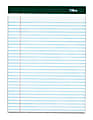 TOPS™ Double Docket™ Writing Pads, 8 1/2" x 11", Narrow Ruled, 100 Sheets, White, Pack Of 4 Pads