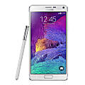 Samsung Galaxy Note 4 Cell Phone, White, PSN100558 1 thumbnail image