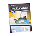 MACO® UPC Permanent Labels, MACML5000, Rectangle, 1"W x 1 1/2"L, White, 50 Per Sheet, Box Of 5,000